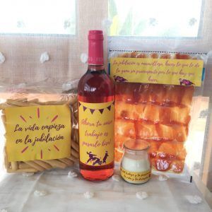 kit gourmet vino rosado