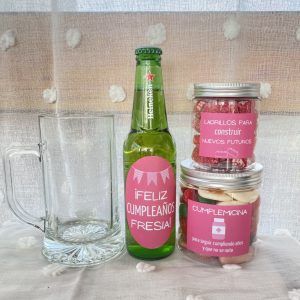 Kit cerveza y gominolas