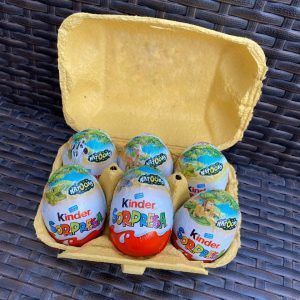 huevos Kinder sorpresa papa