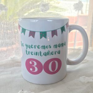 taza 30 cumpleaños