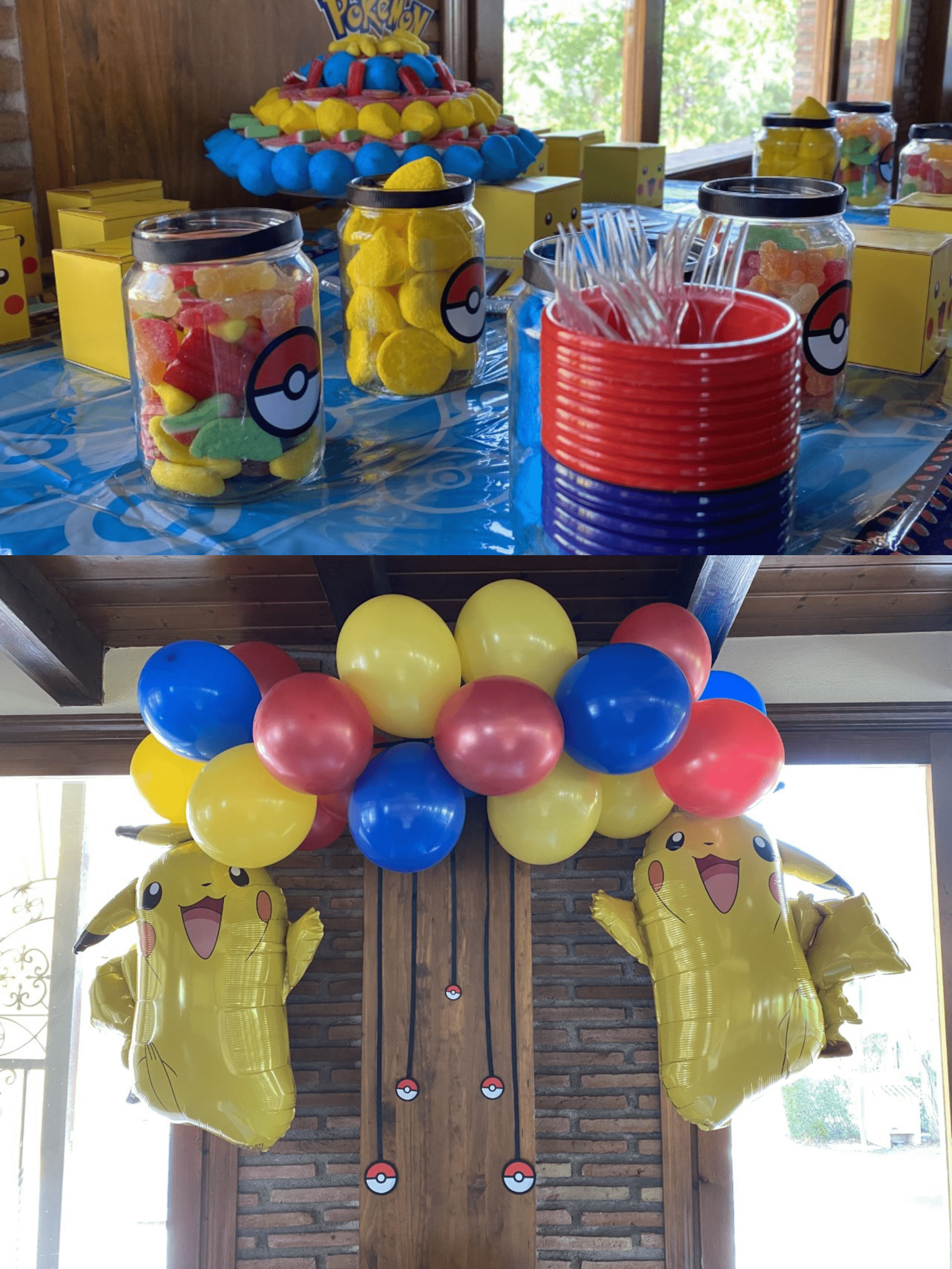 mesa dulce pokemon comunion
