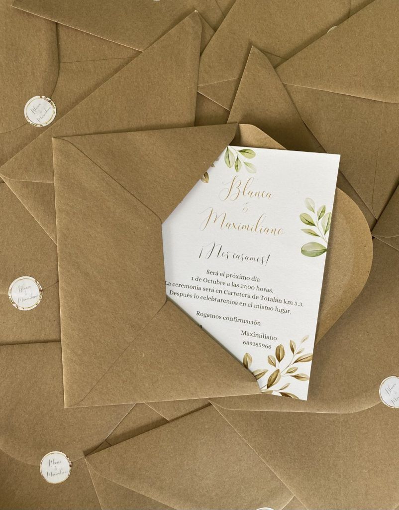 Invitaciones de boda