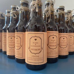 Botellines personalizados boda