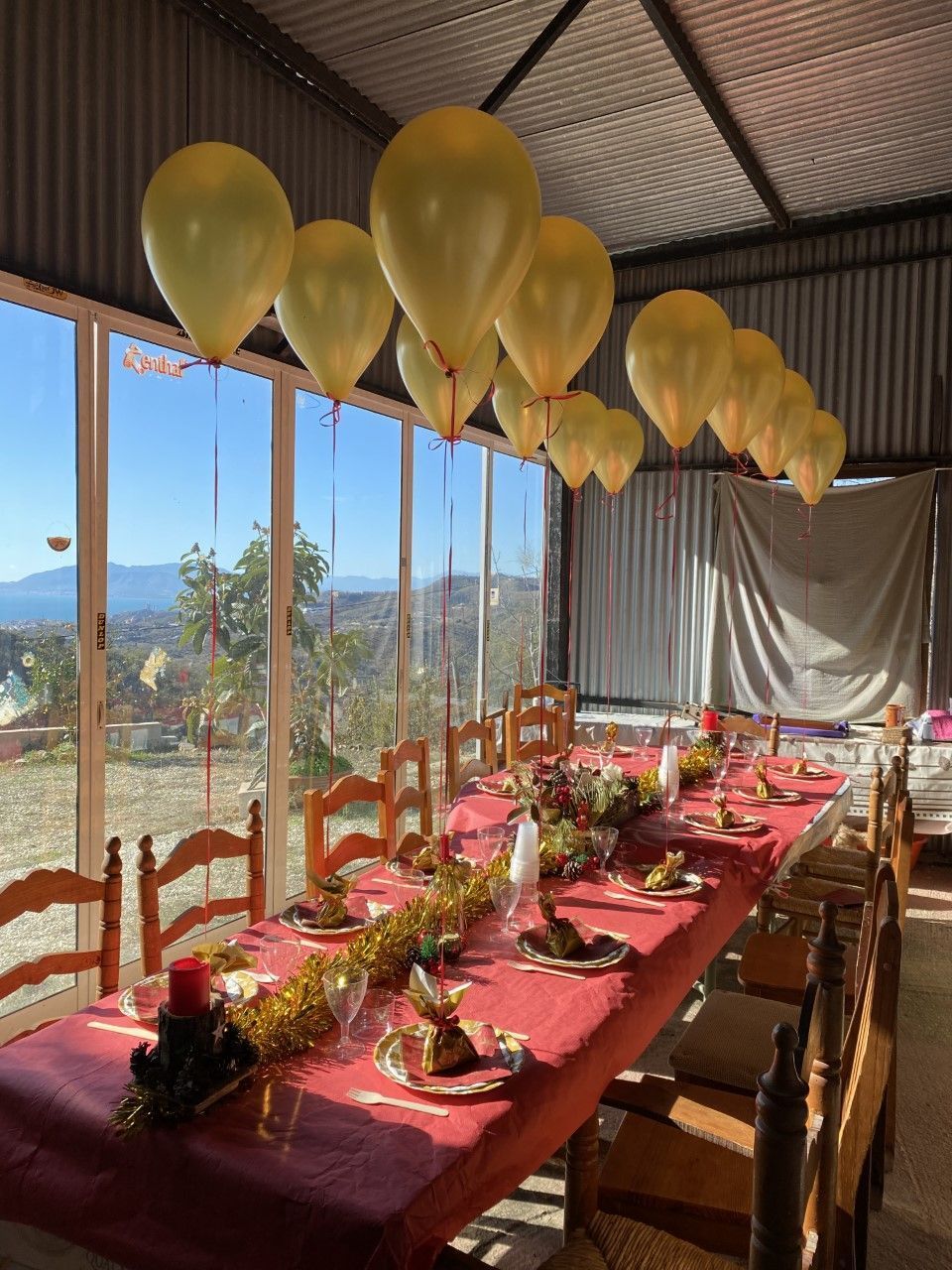 decoracion navidad comida