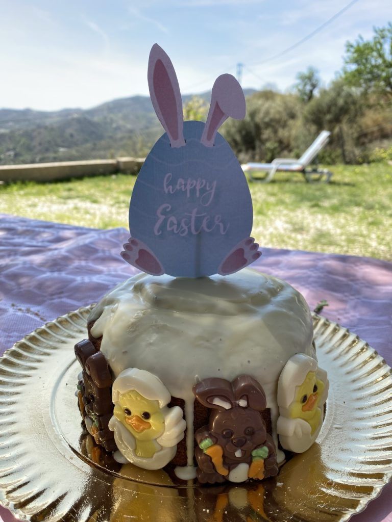 Carrot cake huevos de pascua