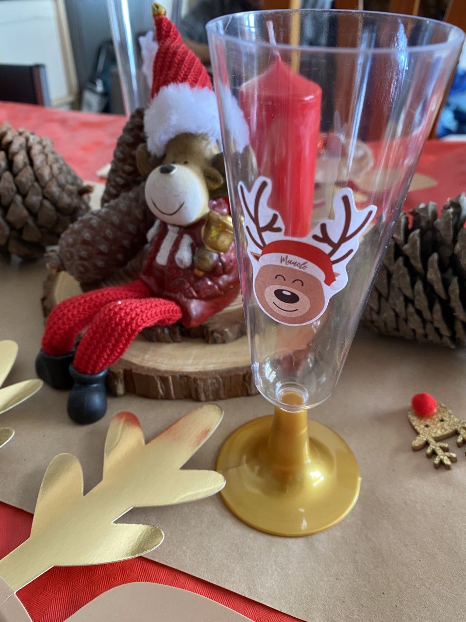 adorno de navidad personalizado con foto