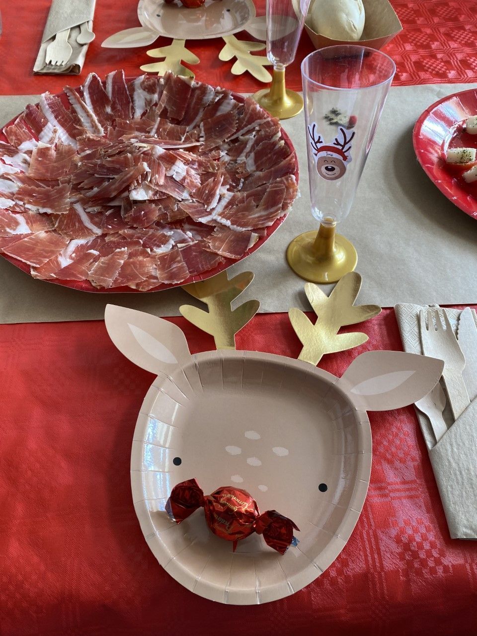 adorno navideño casero