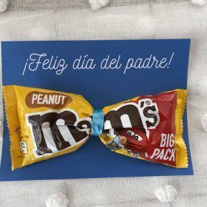 Regalo día del padre pajarita