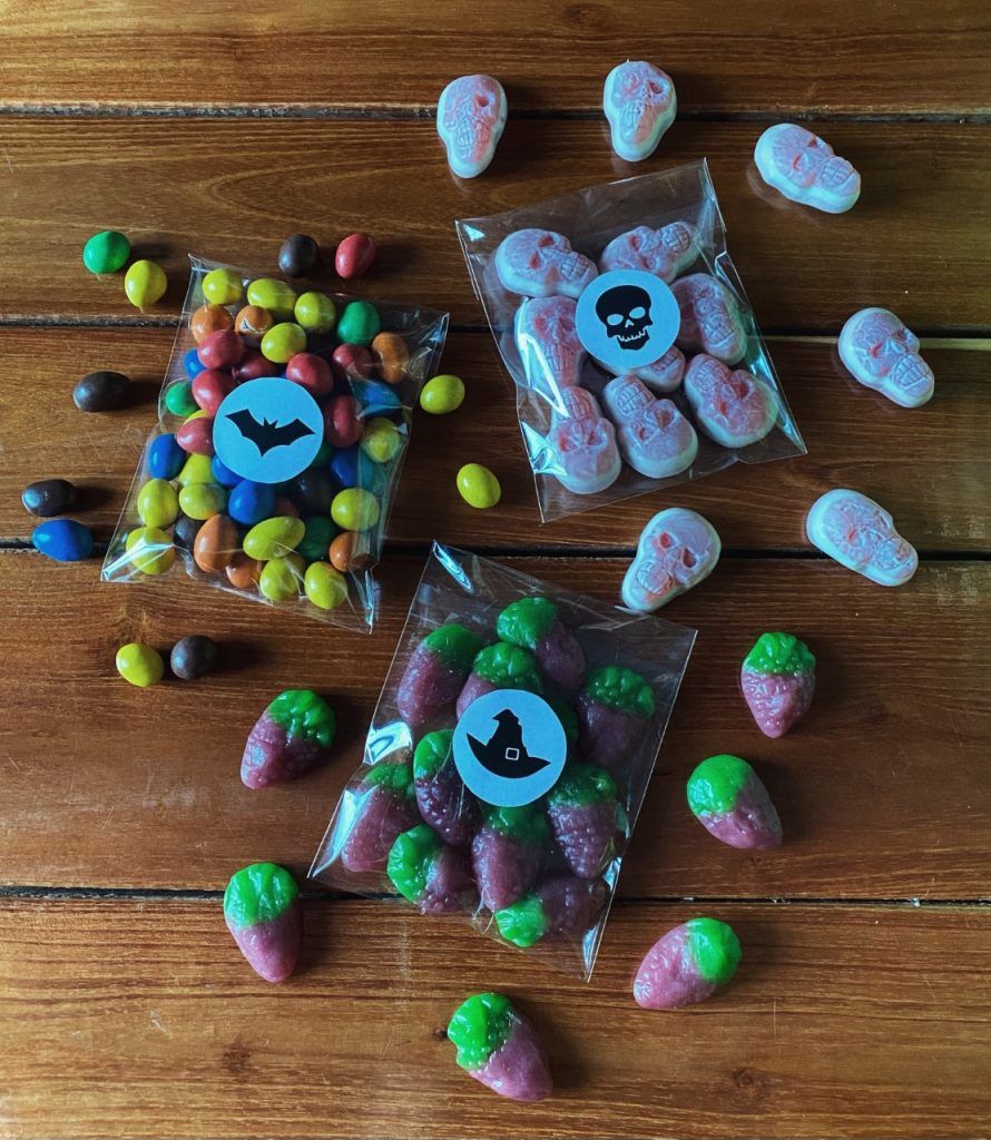 Bolsas de gominolas Halloween