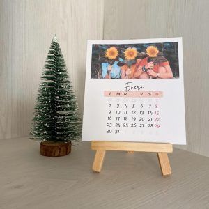 Calendario personalizado caballete