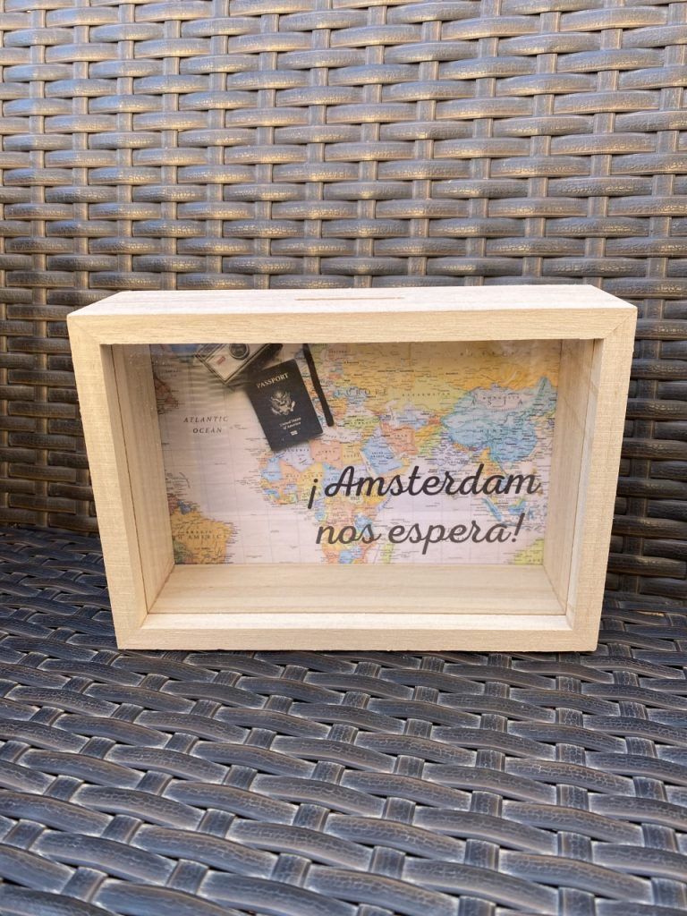 Hucha viaje San Valentín