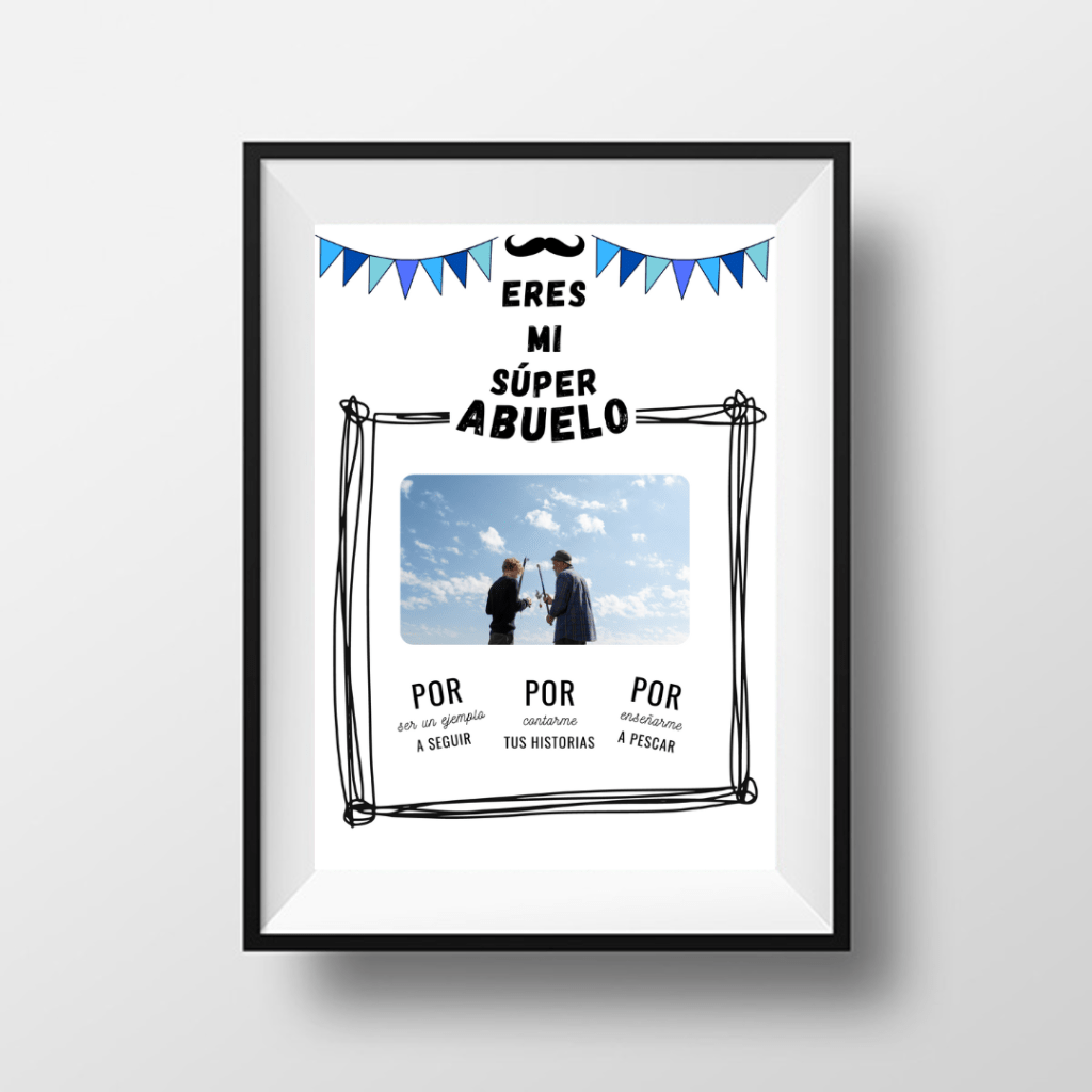 Cuadro abuelo regalos para abuelos