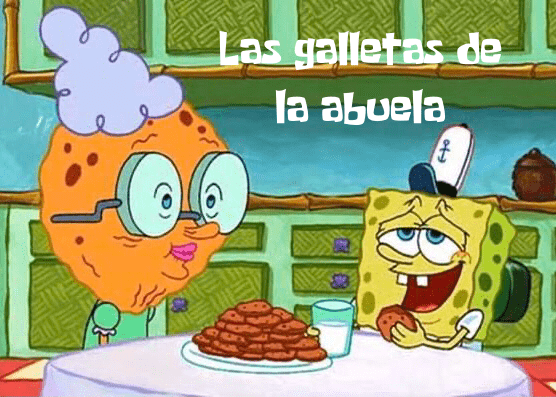 Abuela bob esponja cumpleaños