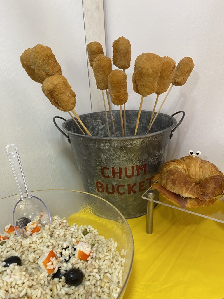 Chum bucket bob esponja cumpleaños