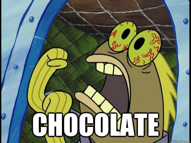 Loco chocolate bob esponja cumpleaños