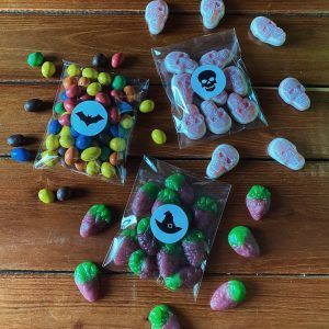 Bolsitas de gominolas tematicas halloween