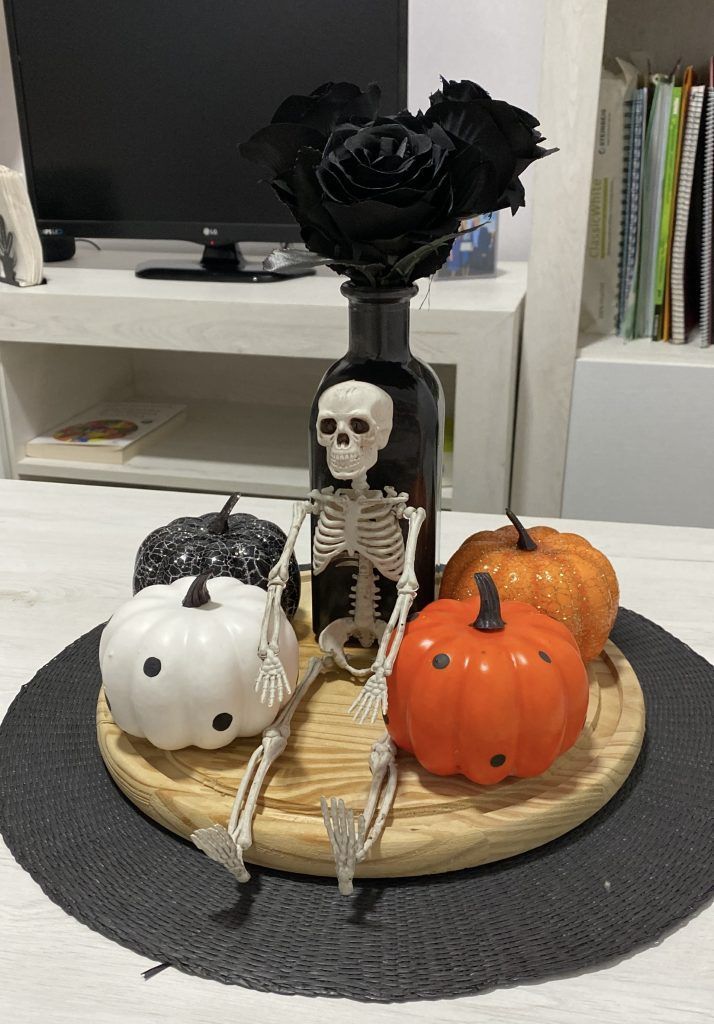 Centro de mesa decoracion halloween