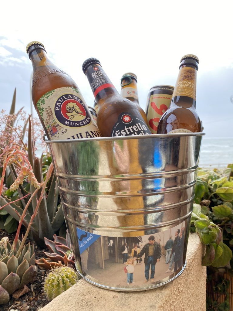 cubo de cervezas dia del padre