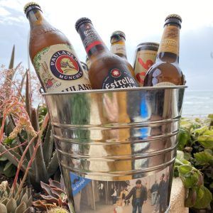 Cubo de cervezas papa