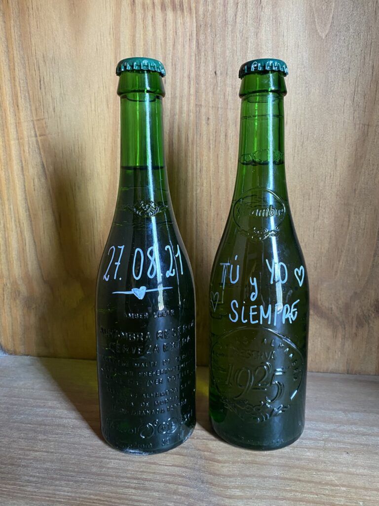 botellines de cerveza personalizados