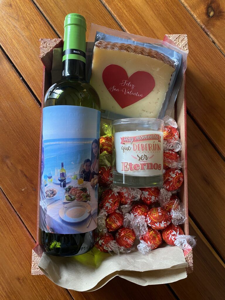 caja gourmet san valentin