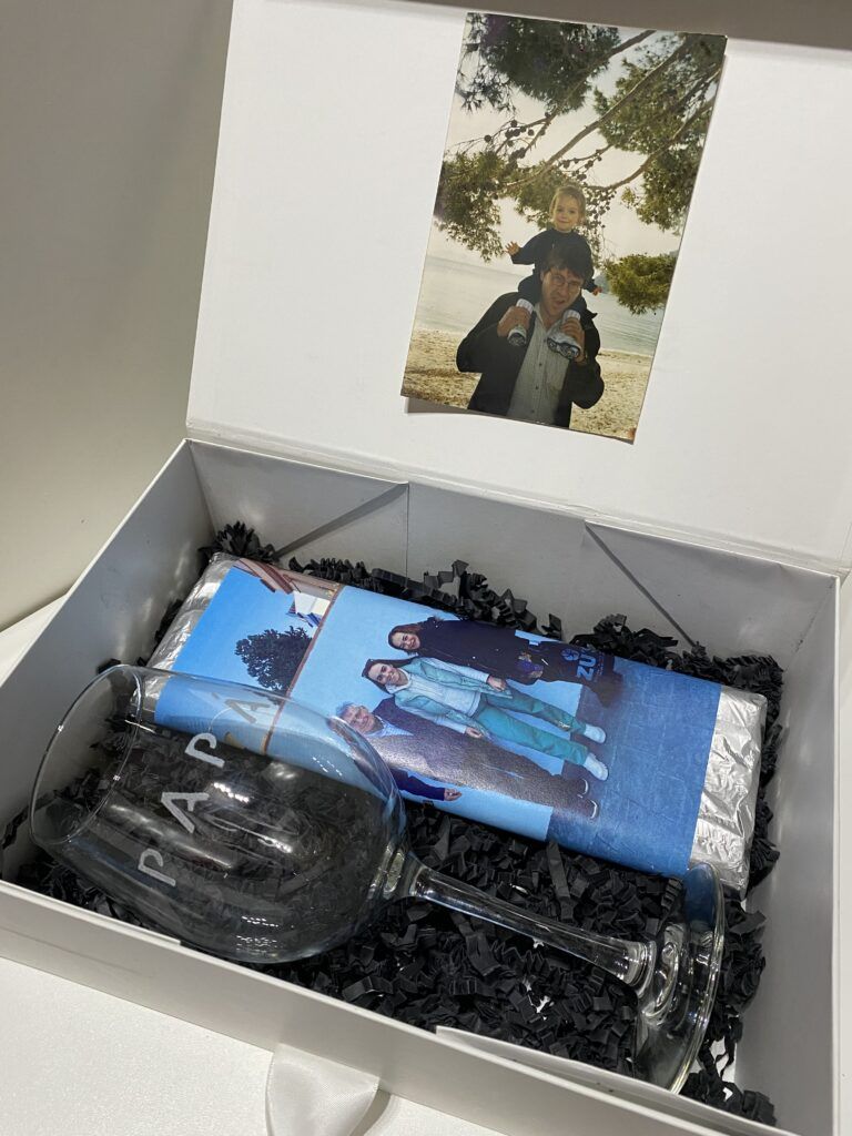 caja sorpresa papa