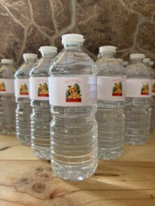 Botellas personalizadas baby shower