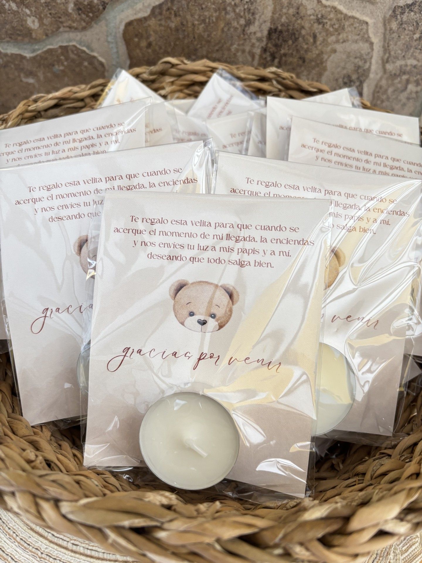 Recuerdo baby shower